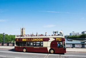 Londres : Tour de Londres, bus à arrêts à arrêts multiples et croisière fluviale