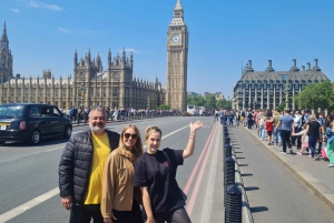 Londres: Destaques de Westminster Tour de táxi preto com serviço de busca