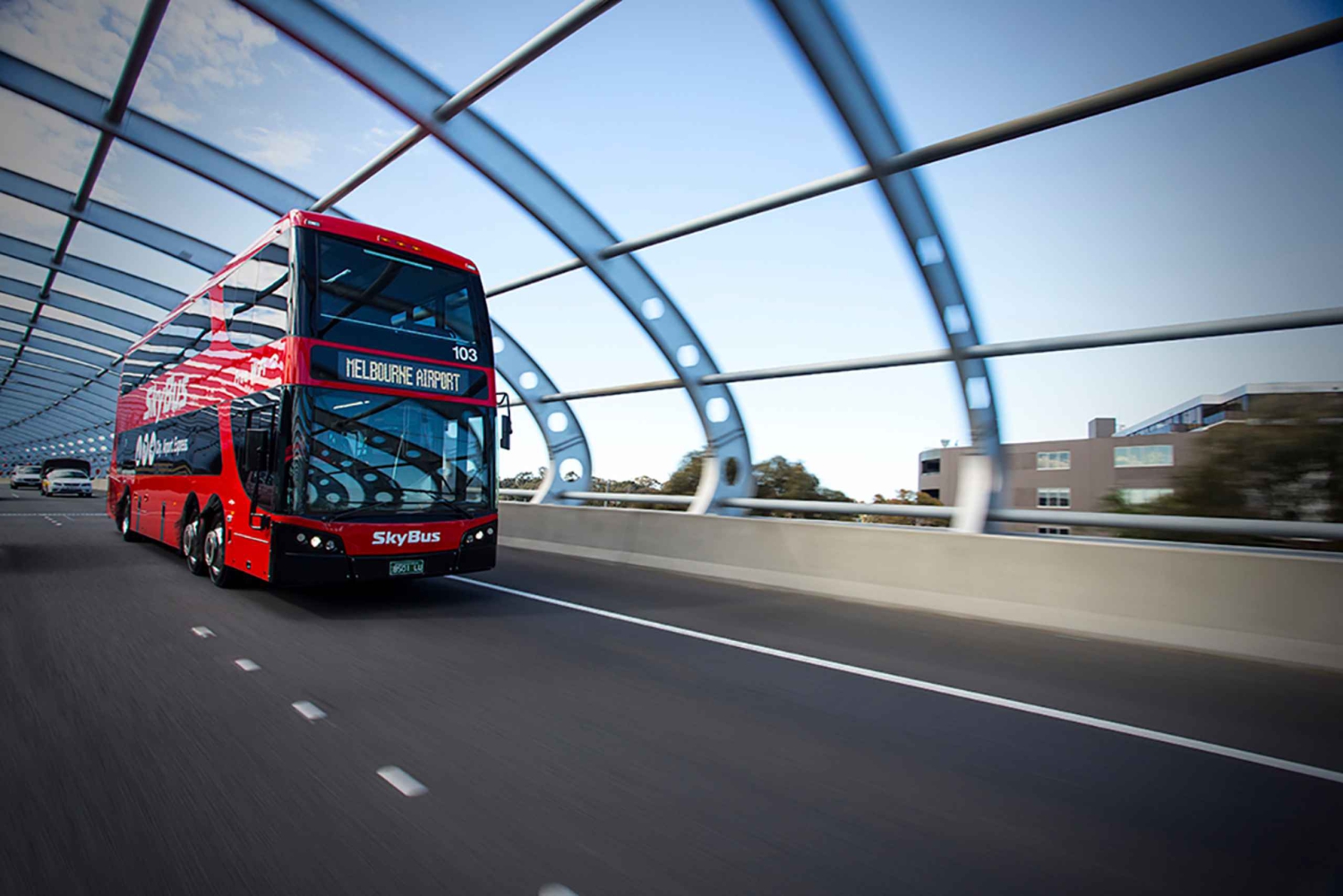 Lotnisko Melbourne: Ekspresowy transfer autobusowy do/z centrum miasta