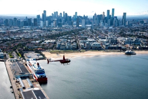 Melbourne: Yksityinen helikopterimatka kaupunkiin ja rannoille