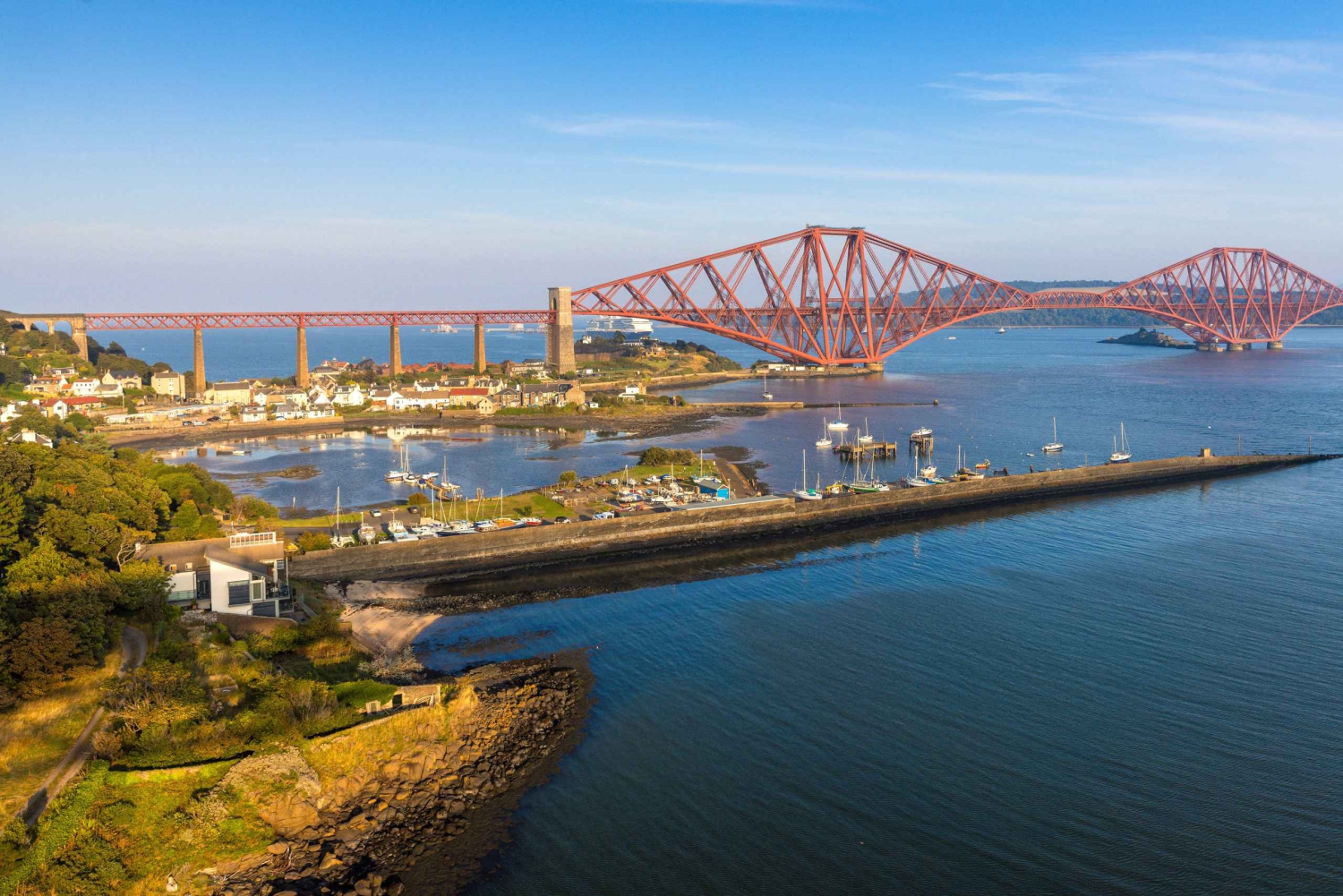 St Andrews e as aldeias piscatórias de Fife a partir de Edimburgo