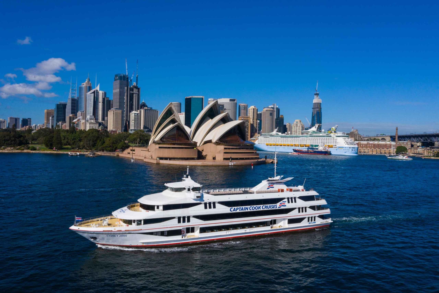 Sydney: lunchcruise door de haven met 2- of 3-gangenmenu