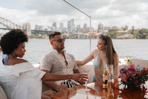 Sydney : croisière privée de luxe de 4 heures dans le port et baignade
