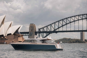 Sydney : croisière privée de luxe de 4 heures dans le port et baignade