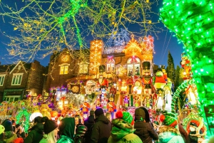 Vanuit Manhattan: 4 uur durende bustour langs de kerstverlichting in Dyker Heights