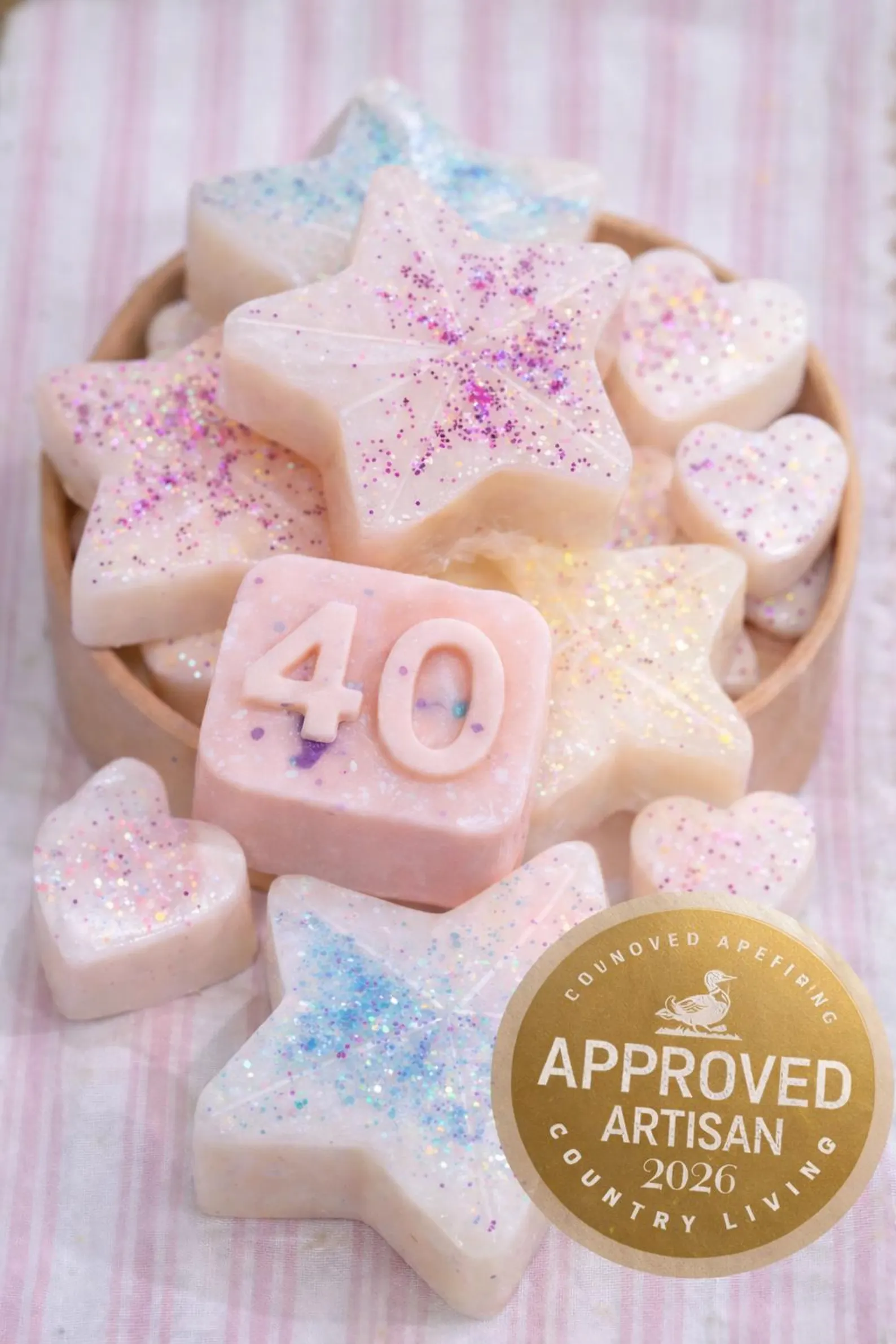 Birthday cake soy wax melts- Vegan and cruelty-free