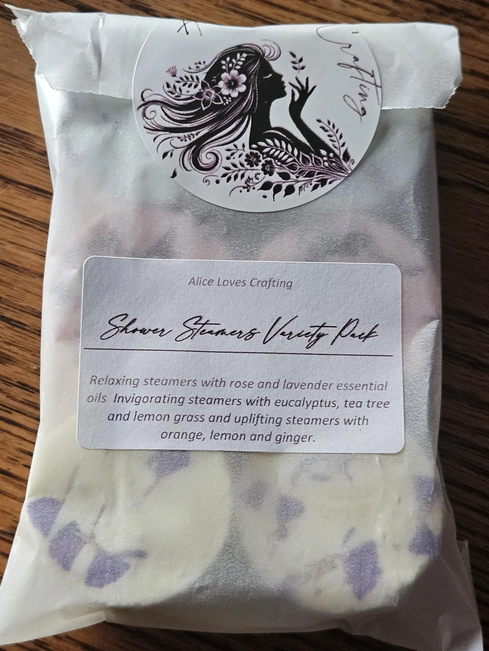 Essential Oil Shower Steamer Variety Pack: Aromatherapy Spa Set