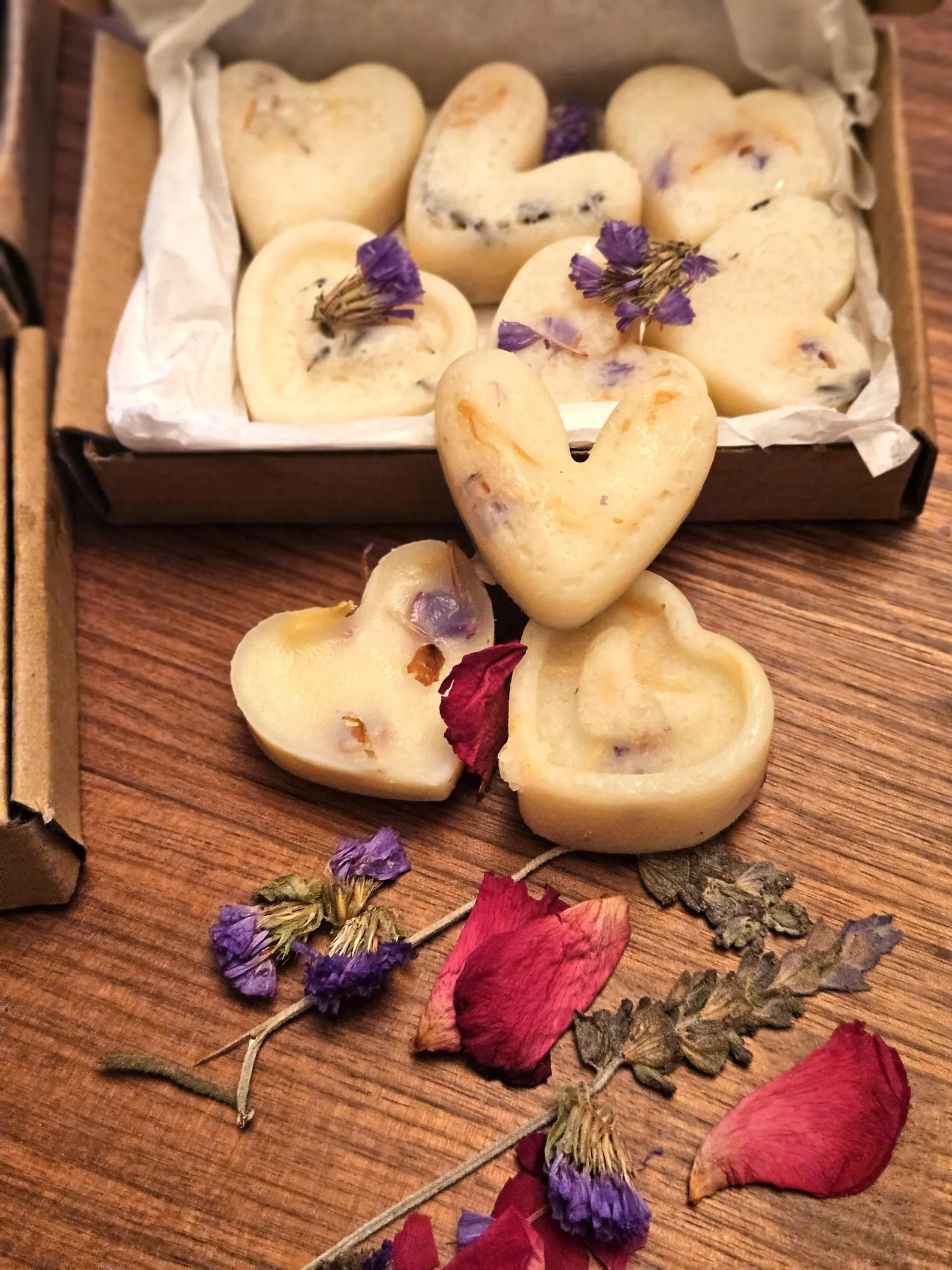 Aromatherapy Bath Melts: Cocoa Shea Butter,essential oils and Epsom salts