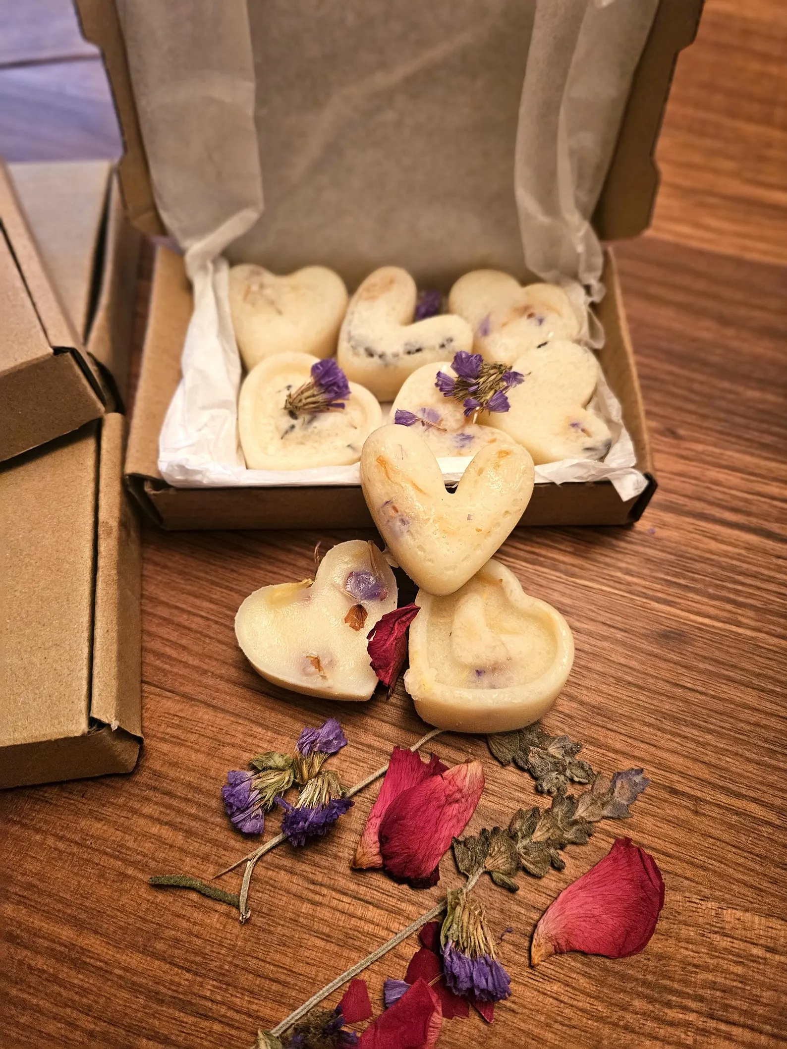 Aromatherapy Bath Melts: Cocoa Shea Butter,essential oils and Epsom salts