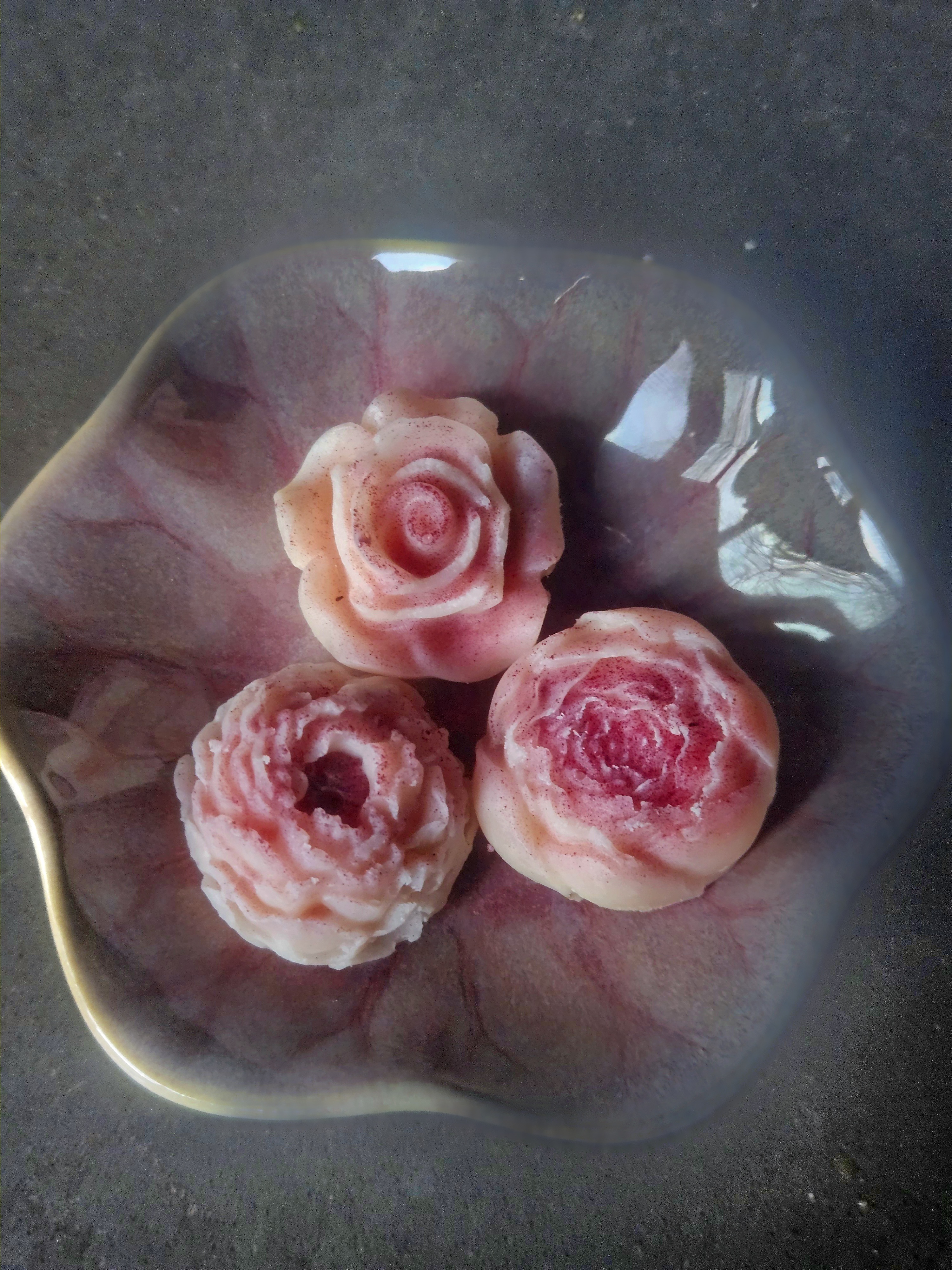 Geranium Rose Botanical Bath Melt set Mothers Day, Easter for her gift