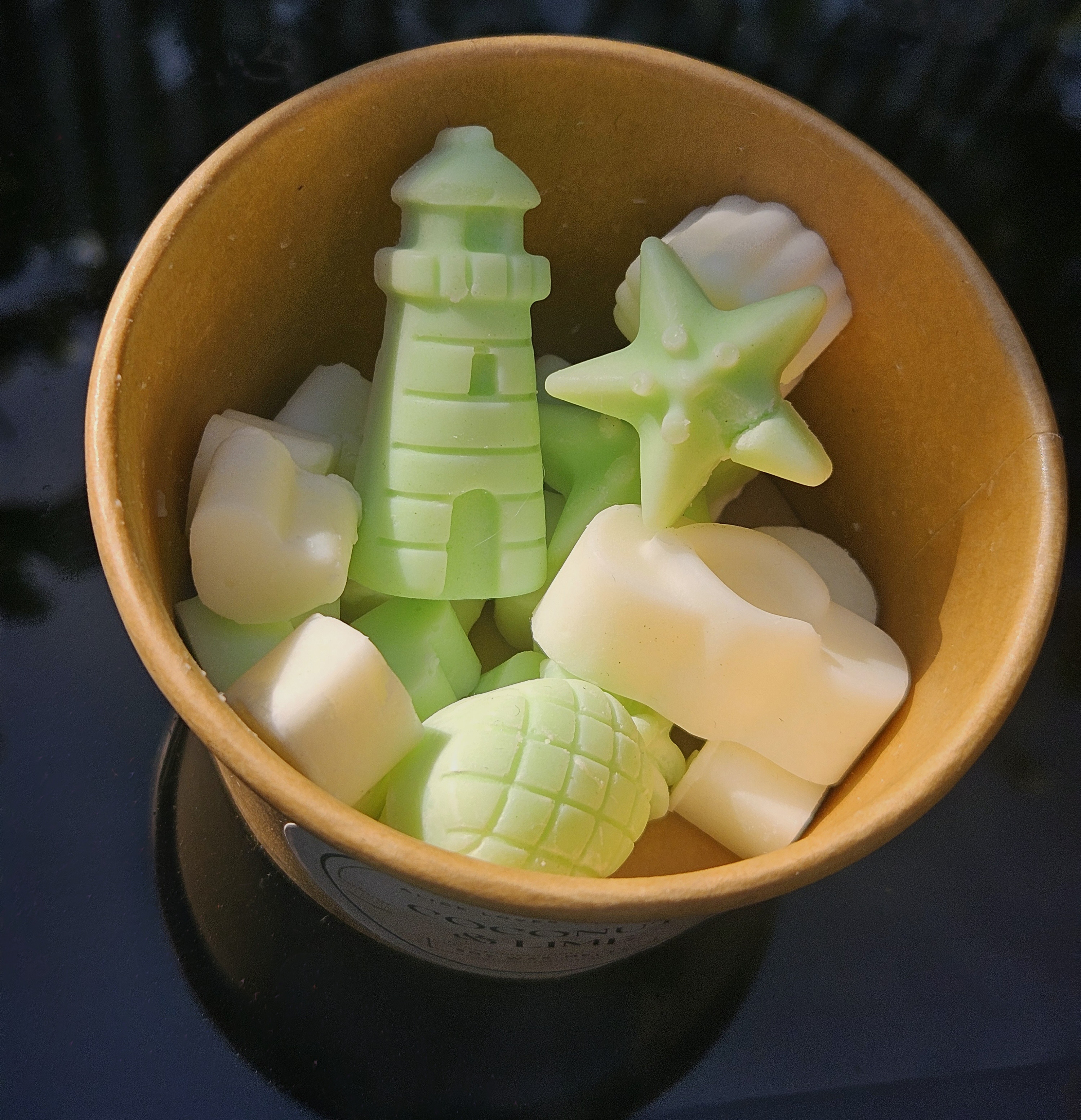 Tropical wax melts: summer scents Vegan soy wax cruelty free