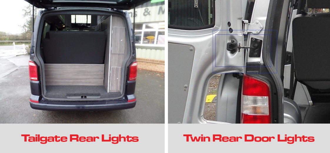 Tailgate Twin Rear Lights