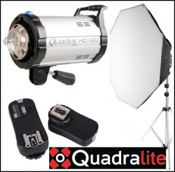 obrazek 1 - Zestaw Lampa studyjna Quadralite FOMEX HD400 400Ws Promocja!
