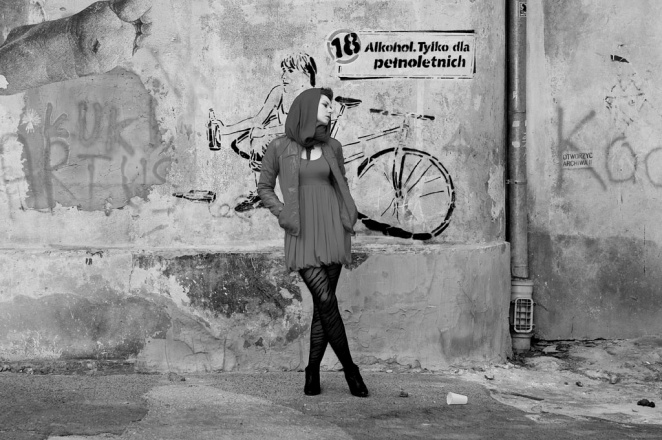 Red Riding Hood(BW), 