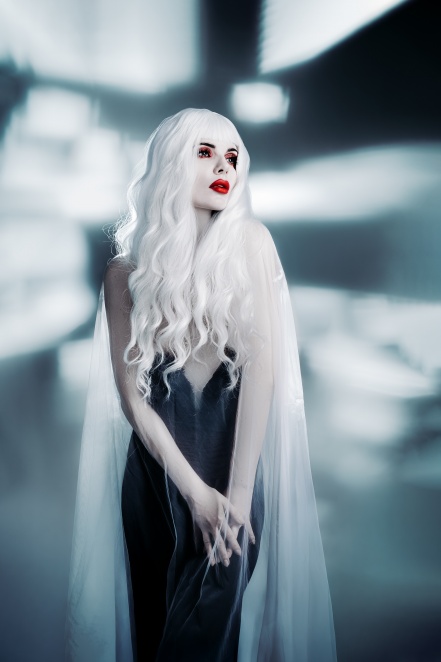 Marita Volodina, alternative, black, dark, fashion, glamour, gothic, makeup