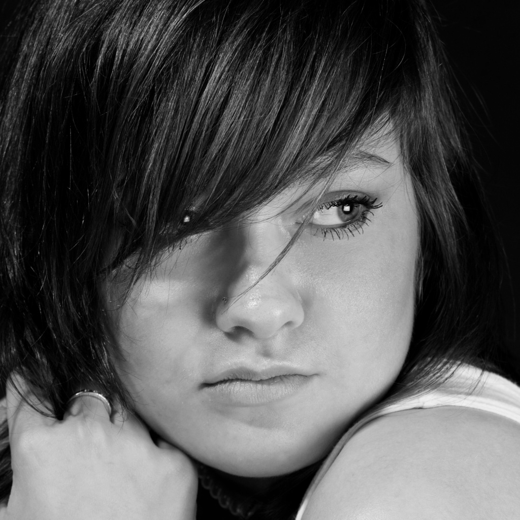 Basia, dziewczyna, kobieta, portret