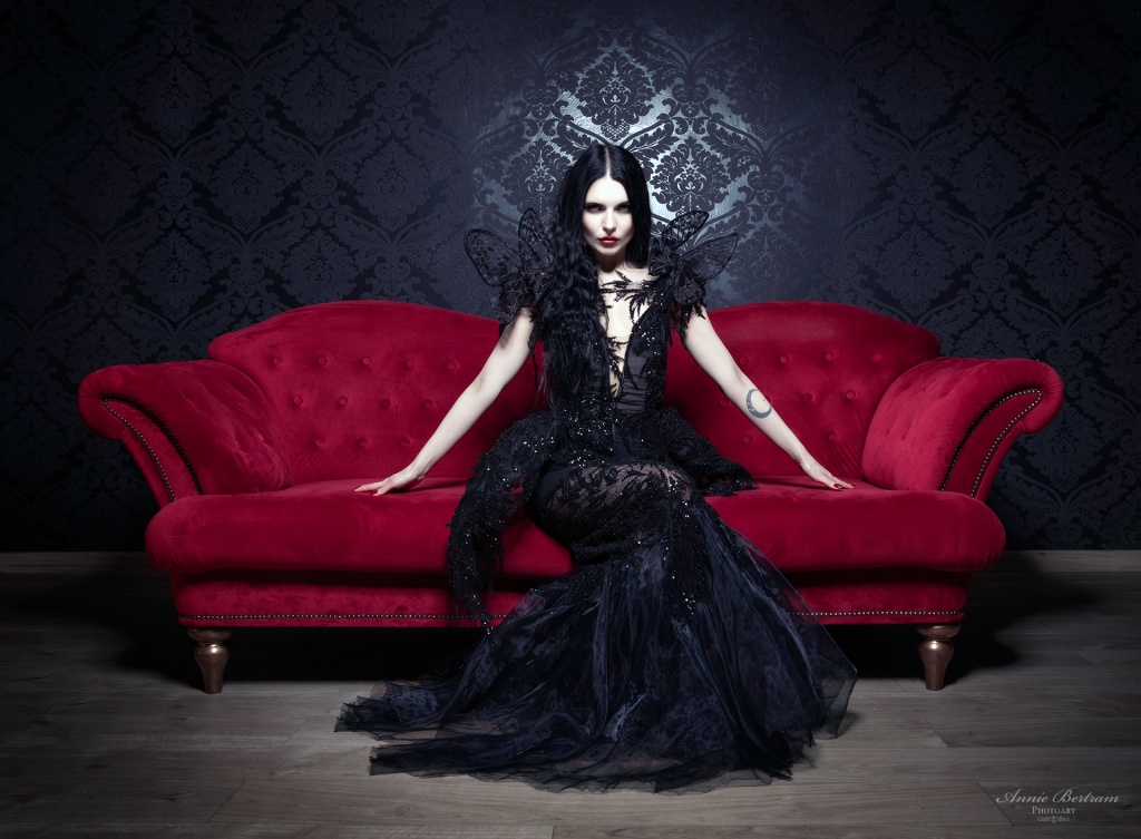 Marita Volodina, alternative, dark, fashion, gothic, makeup, model