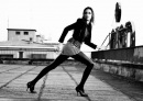 On the roof