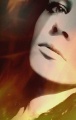 on fire