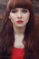 Lady in red