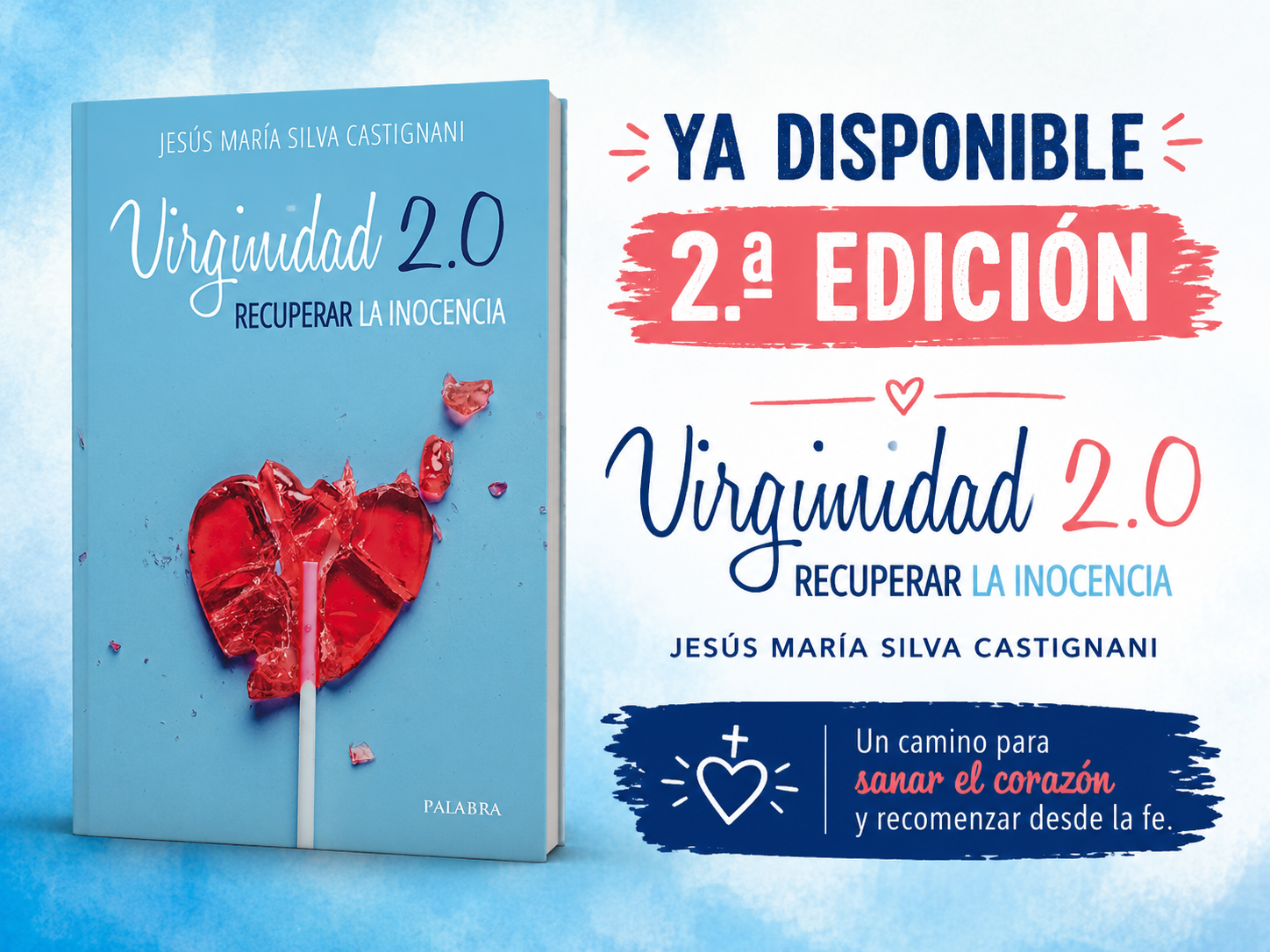 Portada de Virginidad 2.0 (Recuperar la inocencia), de Jesús María Silva Castignani