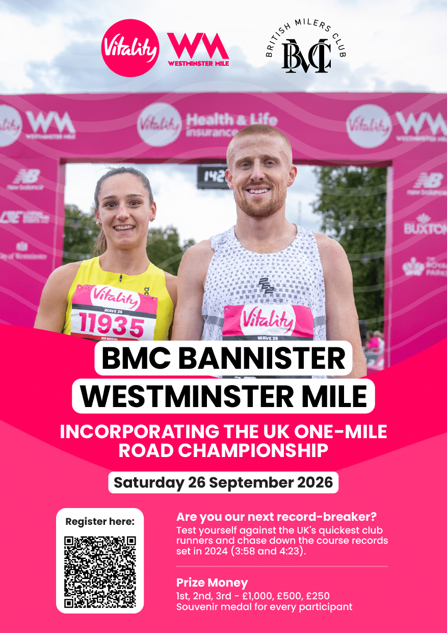 Vitality Westminster Mile BMC Wave (26 September 2026)