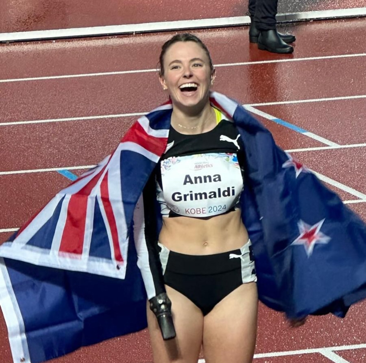 Paralympic champion Grimaldi off to Paris via NAL