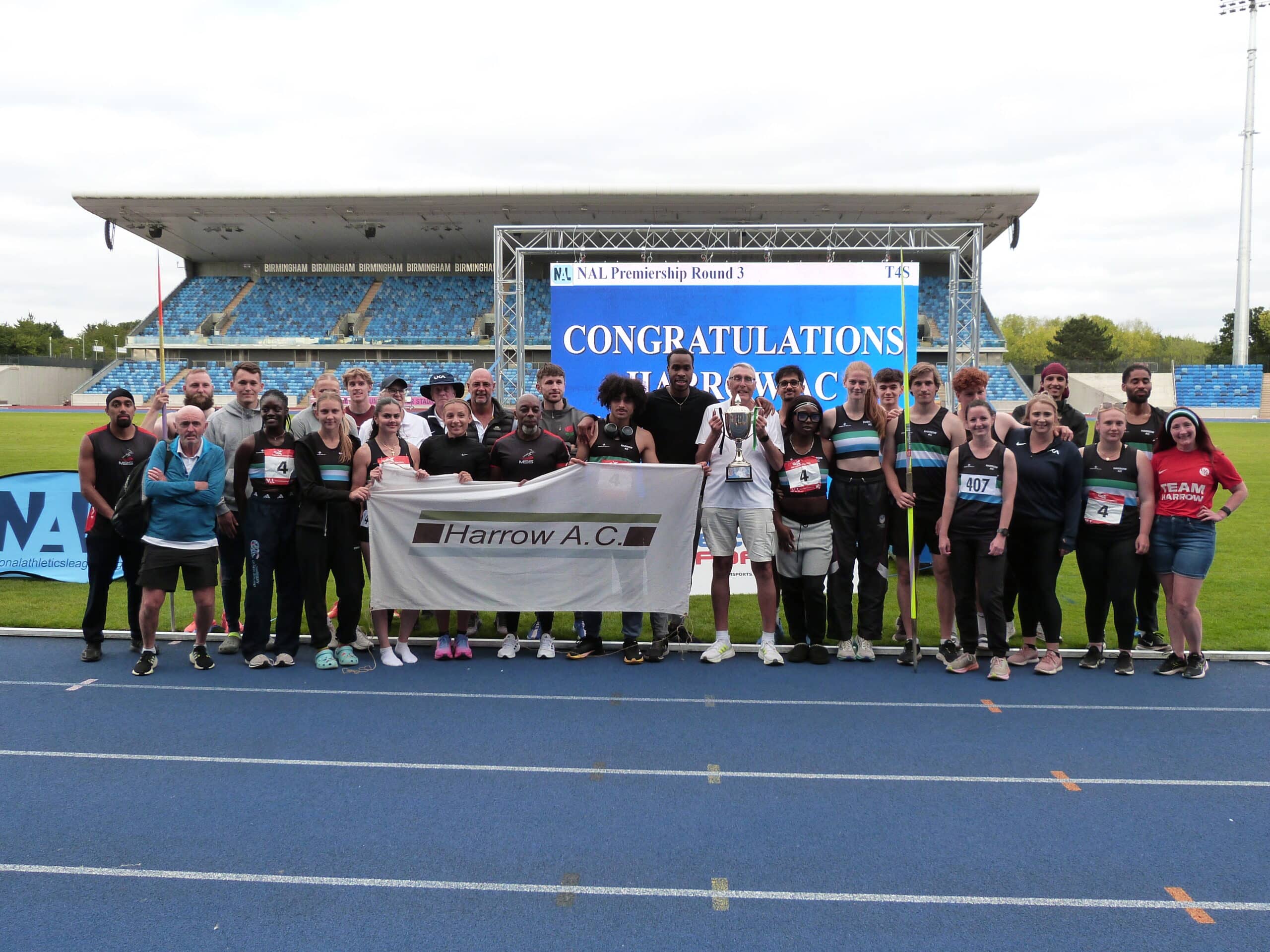 Harrow win first ever UK league title in Birmingham