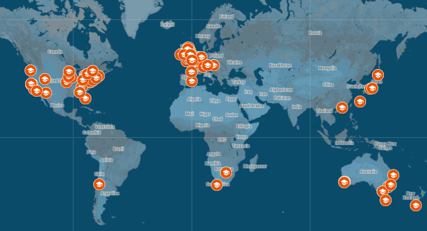 university network visual representation