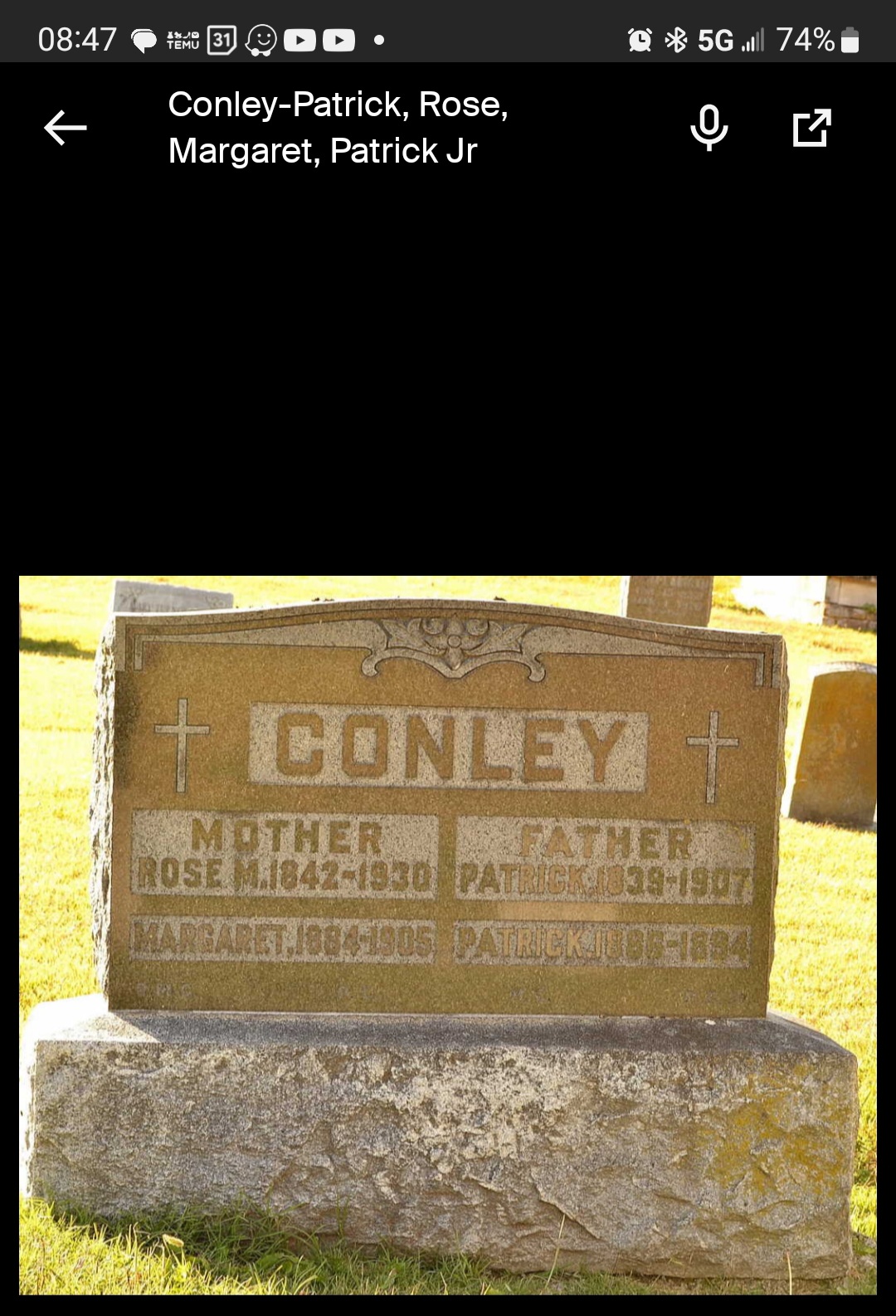 Patrick Connolly (Conley)