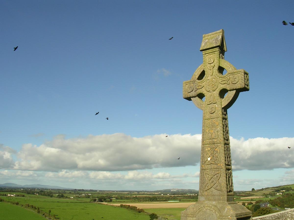 Iris Limestone High Cross