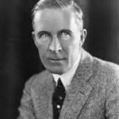 A black and white picture of William Desmond Taylor