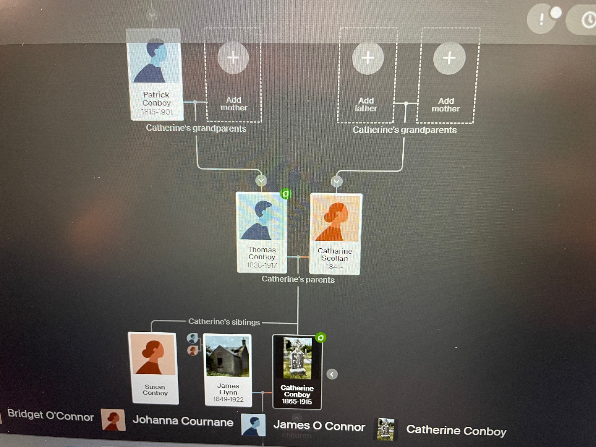 Conboy tree of Longford