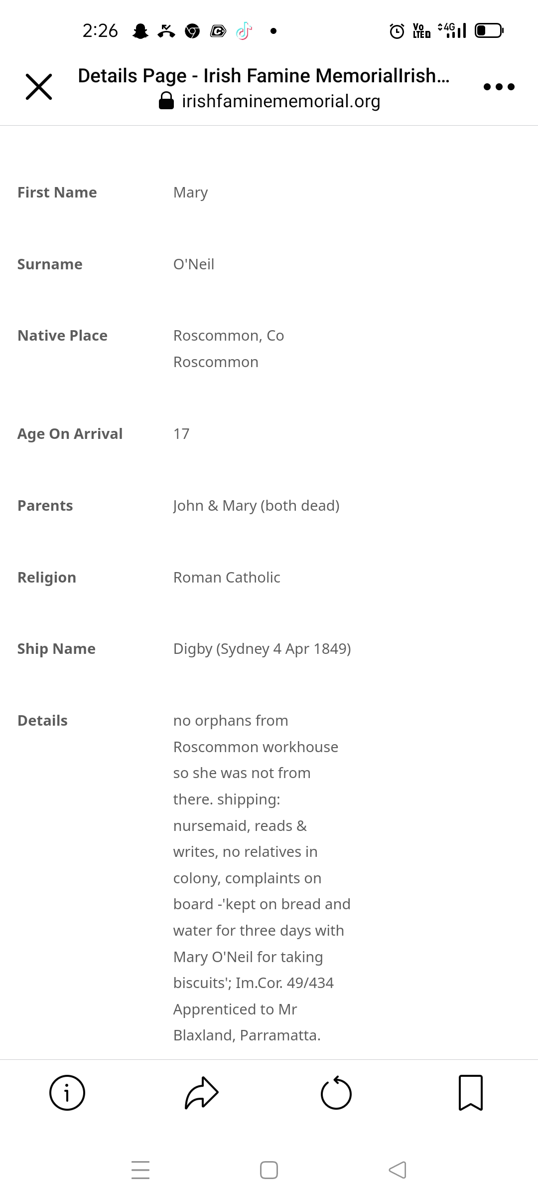 Ship records 