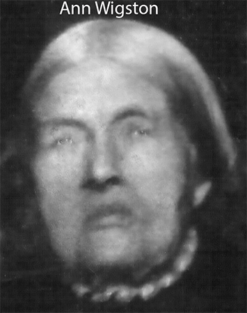 Ann Wigston B: 1816 (Married John Moorhead)