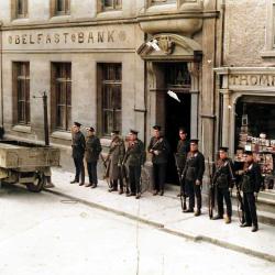 circa 1922 with "B Specials" outside circa 1922 with "B Specials" outside