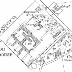 Clogheen Workhouse on Historic 25 inch map (1897-1913) Clogheen Workhouse on Historic 25 inch map (1897-1913)