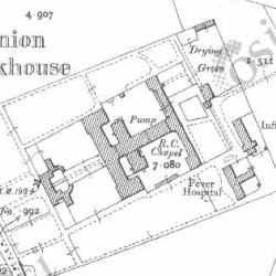 Nenagh Workhouse on Historic 25 inch map (1897-1913) Nenagh Workhouse on Historic 25 inch map (1897-1913)