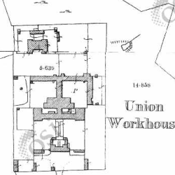 Rathkeale Workhouse on Historic 25 inch map (1897-1913) Rathkeale Workhouse on Historic 25 inch map (1897-1913)