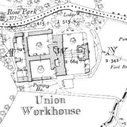 Wexford Workhouse on Historic 25 inch map (1897-1913) Wexford Workhouse on Historic 25 inch map (1897-1913)