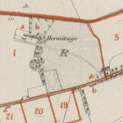 1837 Ordnance Survey of Croghan ©OSI geohive.ie 1837 Ordnance Survey of Croghan ©OSI geohive.ie