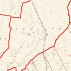 Cullaun townland in the first Ordnance Survey of 1839 Cullaun townland in the first Ordnance Survey of 1839