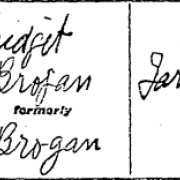 Bridget Brogan1904 Bridget Brogan1904