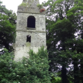 The tower in St. Nathlash's, outside Kildorrery, Co. Cork