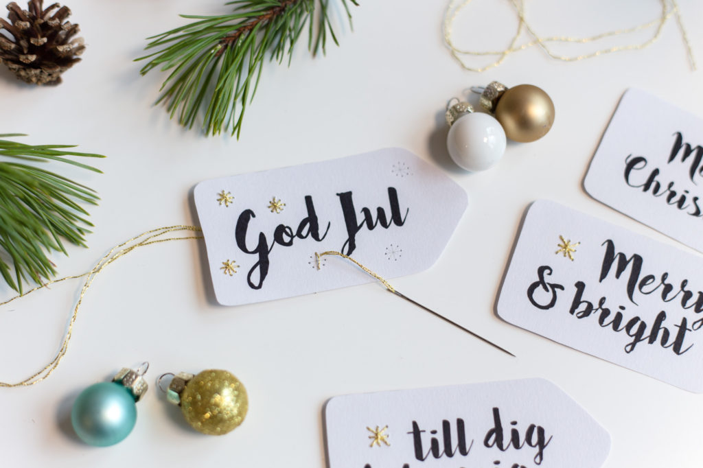 Free printable gift tags