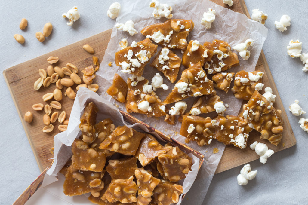 Popcorn peanut brittle | by Dnilva