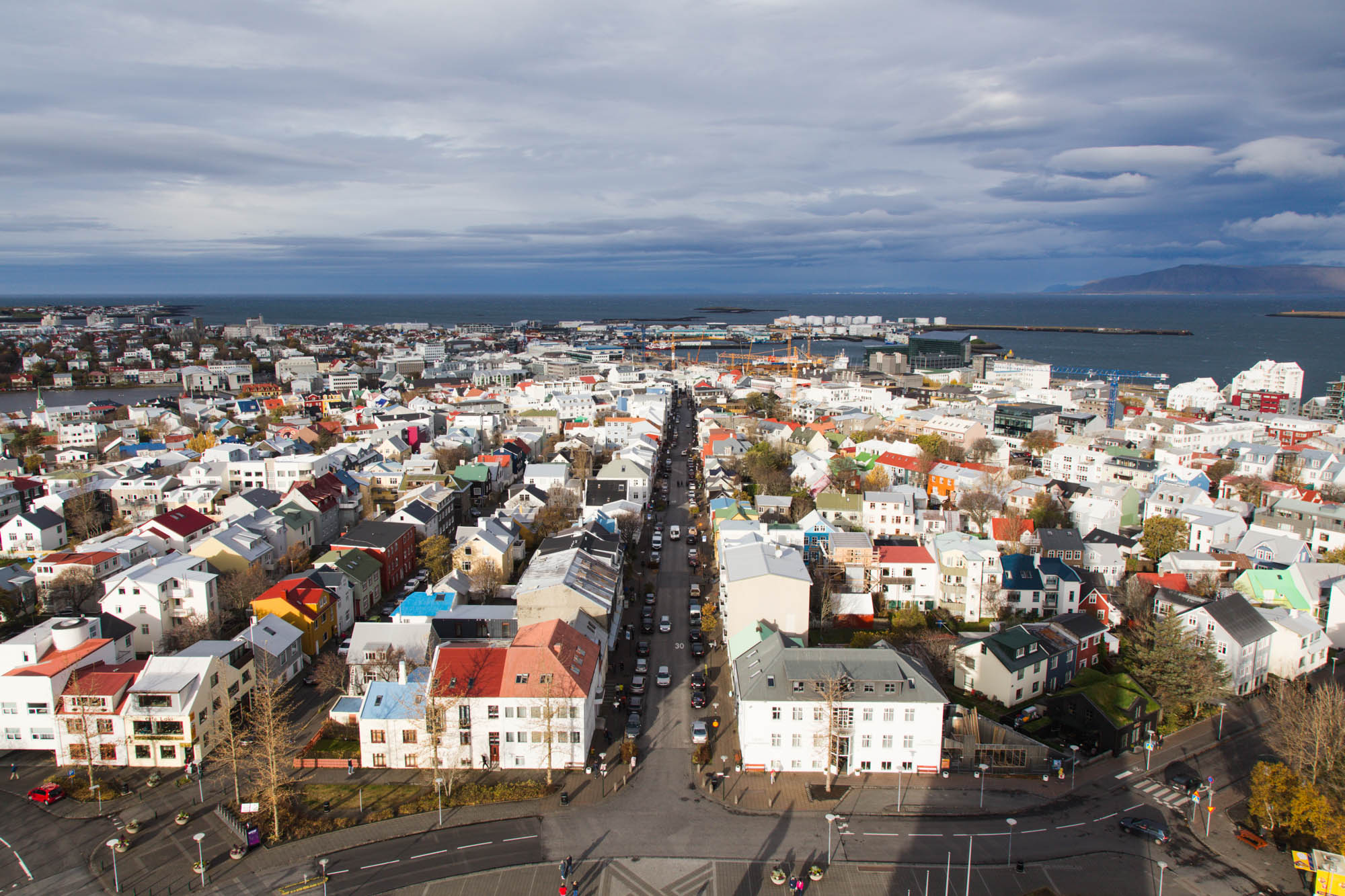 View from Hallgrímskirkja