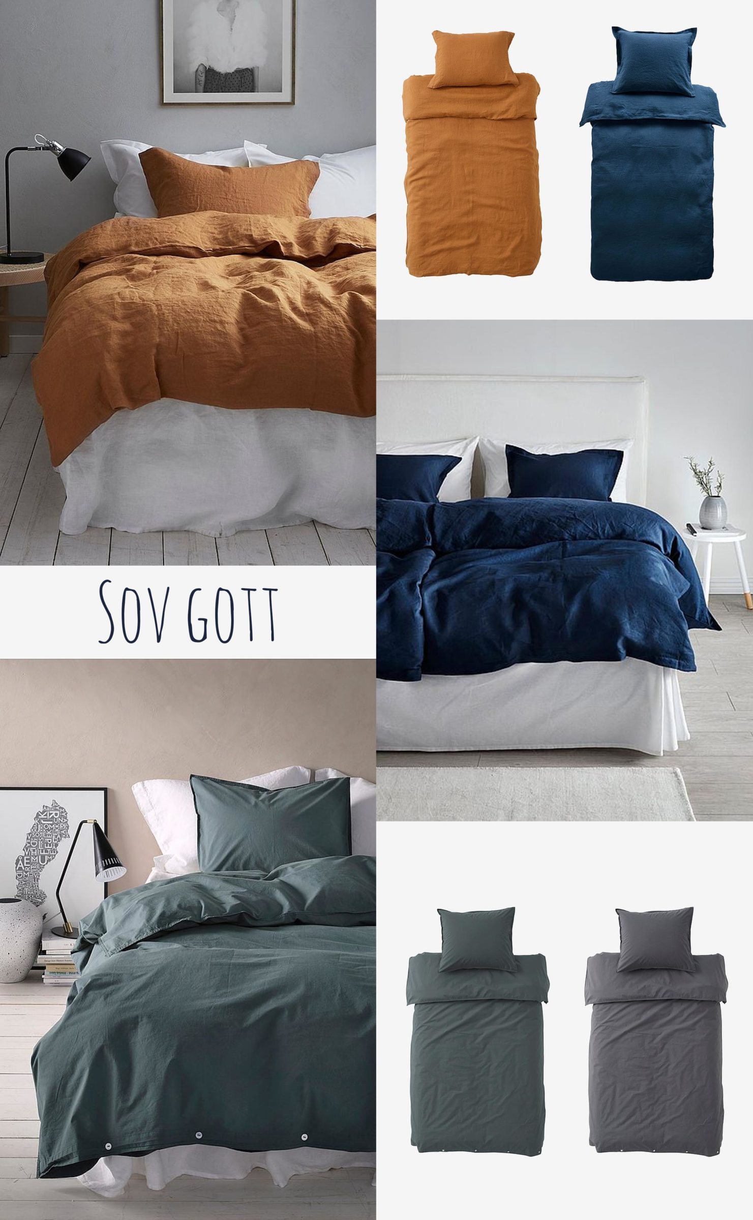 Bädda snyggt i sovrummet