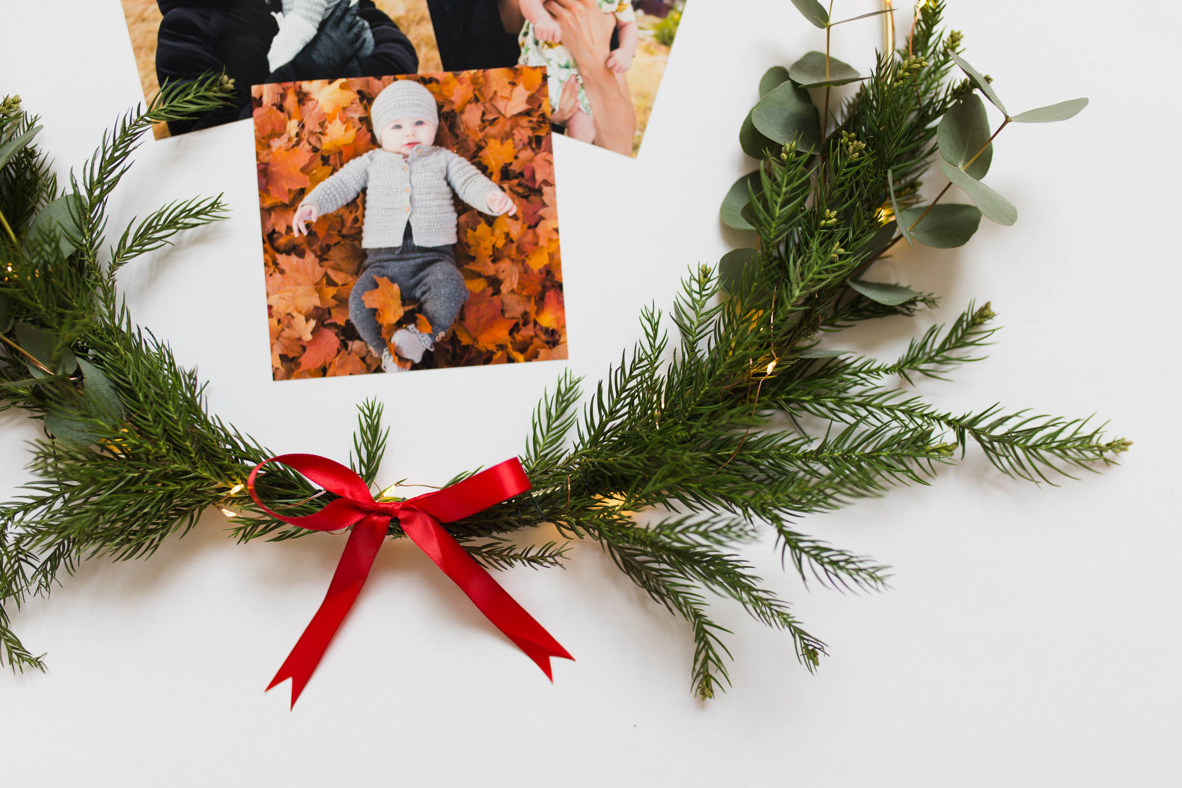 Julkrans med bilder