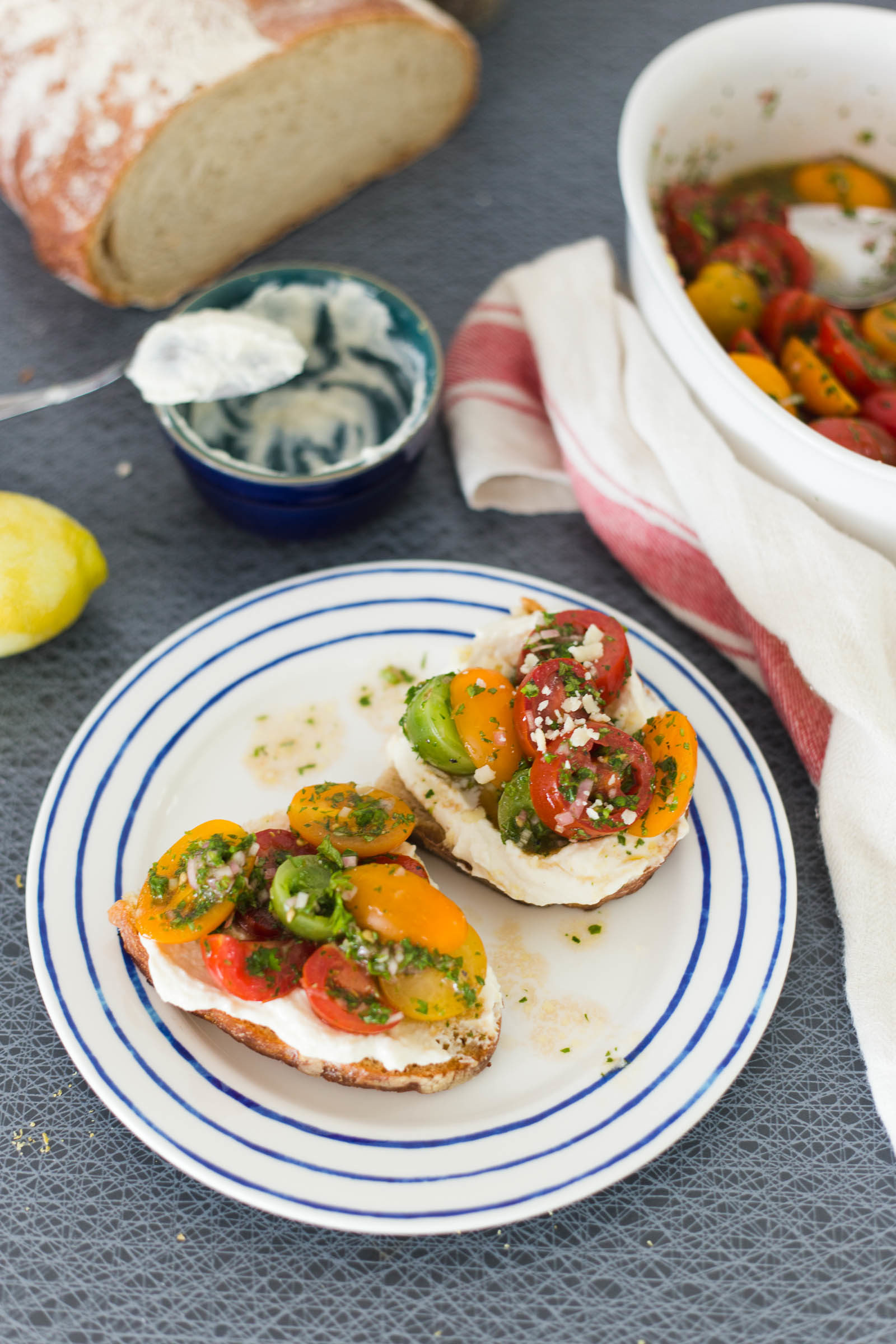 Sommarbruschetta Chez Wood